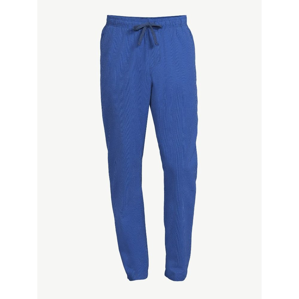 2/$20 Free Assembly Men's Seersucker Stripe E-Waist Utility Pants - Size: S